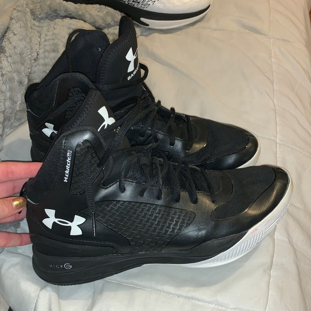 Black Under Armour Men's  Basketball Shoes